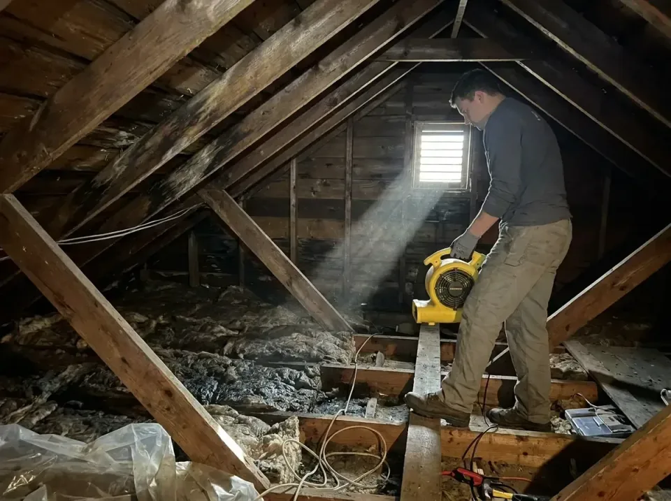 attic-water-damage-drying-proc-007 — frequently asked questions, Emergency Water Extraction & 24/7 Flood Response in Lytle,…